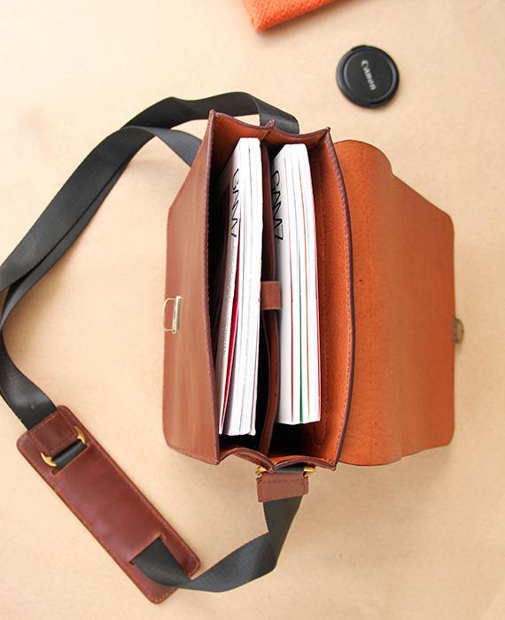 Túi da nam Kalpa đựng ipad - Ảnh 3