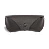 Kalpa Red Black Leather Glasses Case D003 - Bao đựng mắt kính bằng da bò có đai đeo thắt lưng (Thủ công)