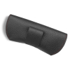 Kalpa Red Black Leather Glasses Case D003 - Bao đựng mắt kính bằng da bò có đai đeo thắt lưng (Thủ công)