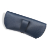 Kalpa Blue Leather Glasses Case X007 - Bao đựng mắt kính bằng da bò có đai đeo thắt lưng