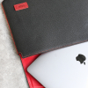 Túi da bao da đựng macbook pro 13 inch, macbook 15 inch màu đen